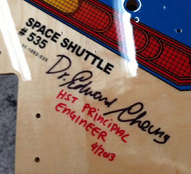 autographed playfield